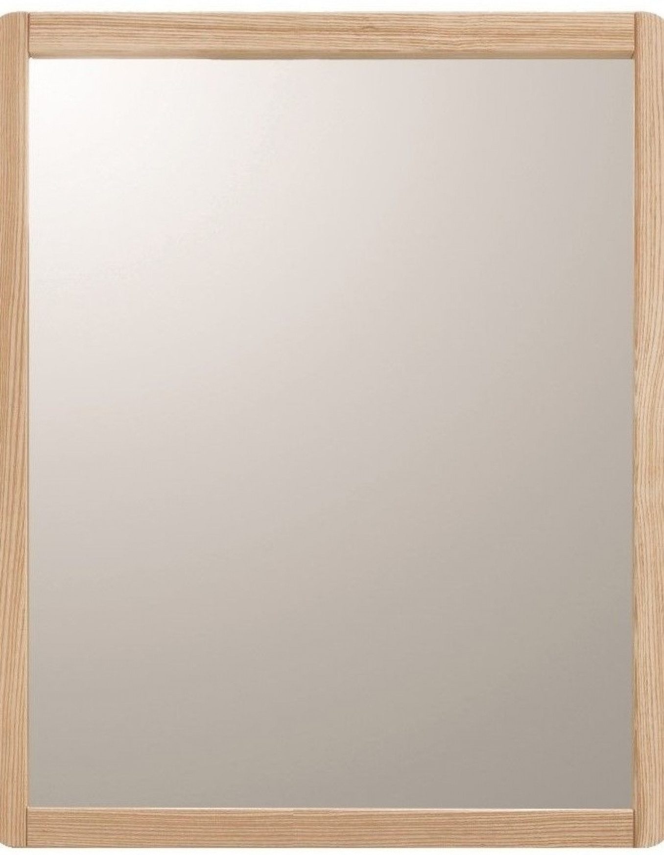 Ogledalo sa drvenim ramom COLAVENE 60x80 jasen