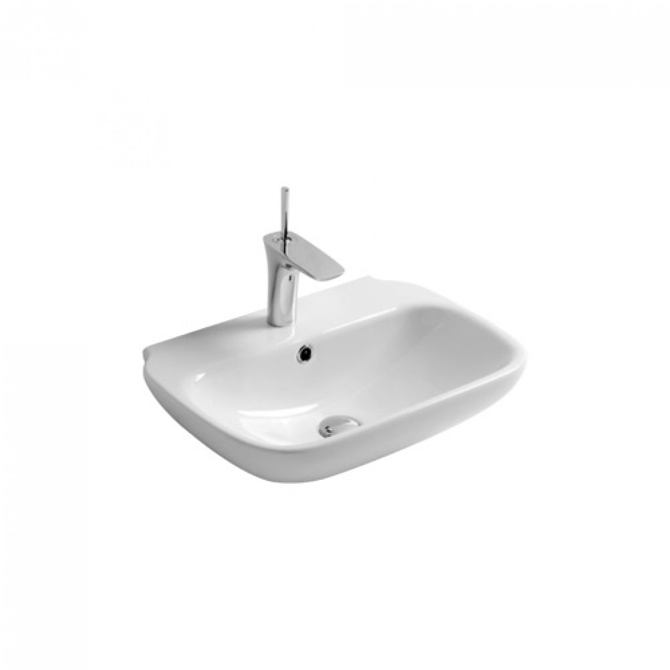 Lavabo OLYMPIA CLEAR 55X40